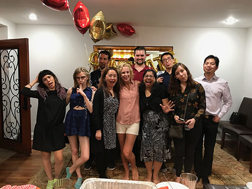 Lab party