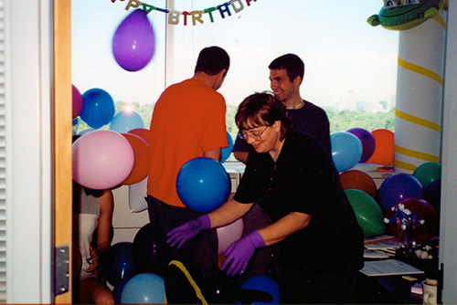 Office Ballooning Birthday